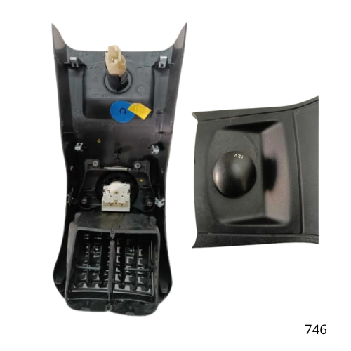 Console Central Traseiro Citroen C4 2010 Original