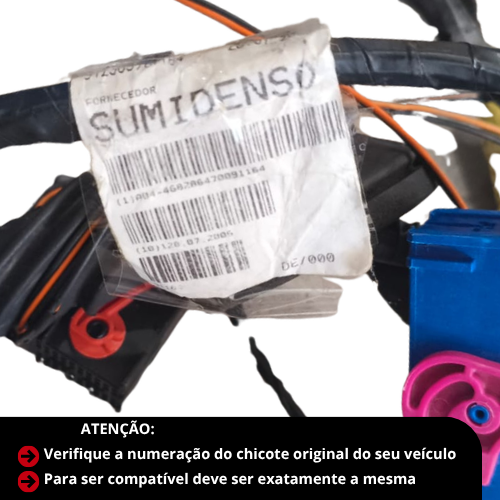 Chicote Posterior Fiat Strada 2001 Original Ref 46828647