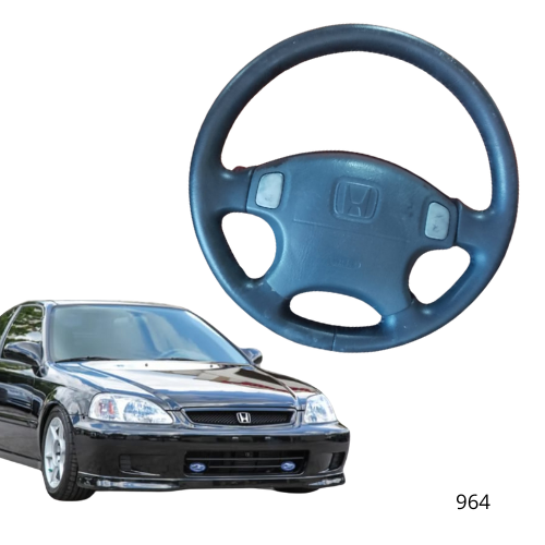 Volante Direção Completo Com Airbag Honda Civic 1995 A 1999 Original