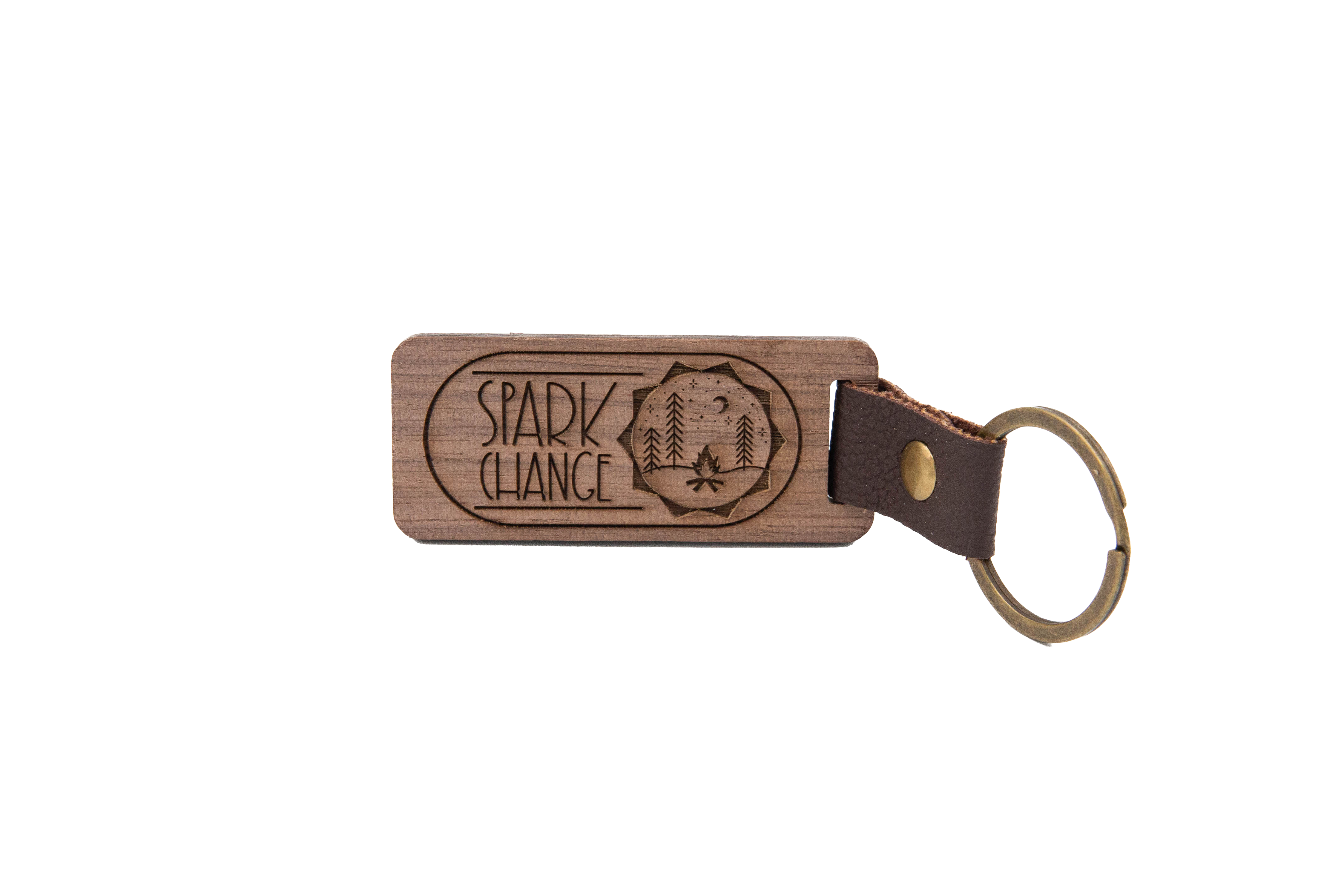 Handcrafted Wooden Keychain