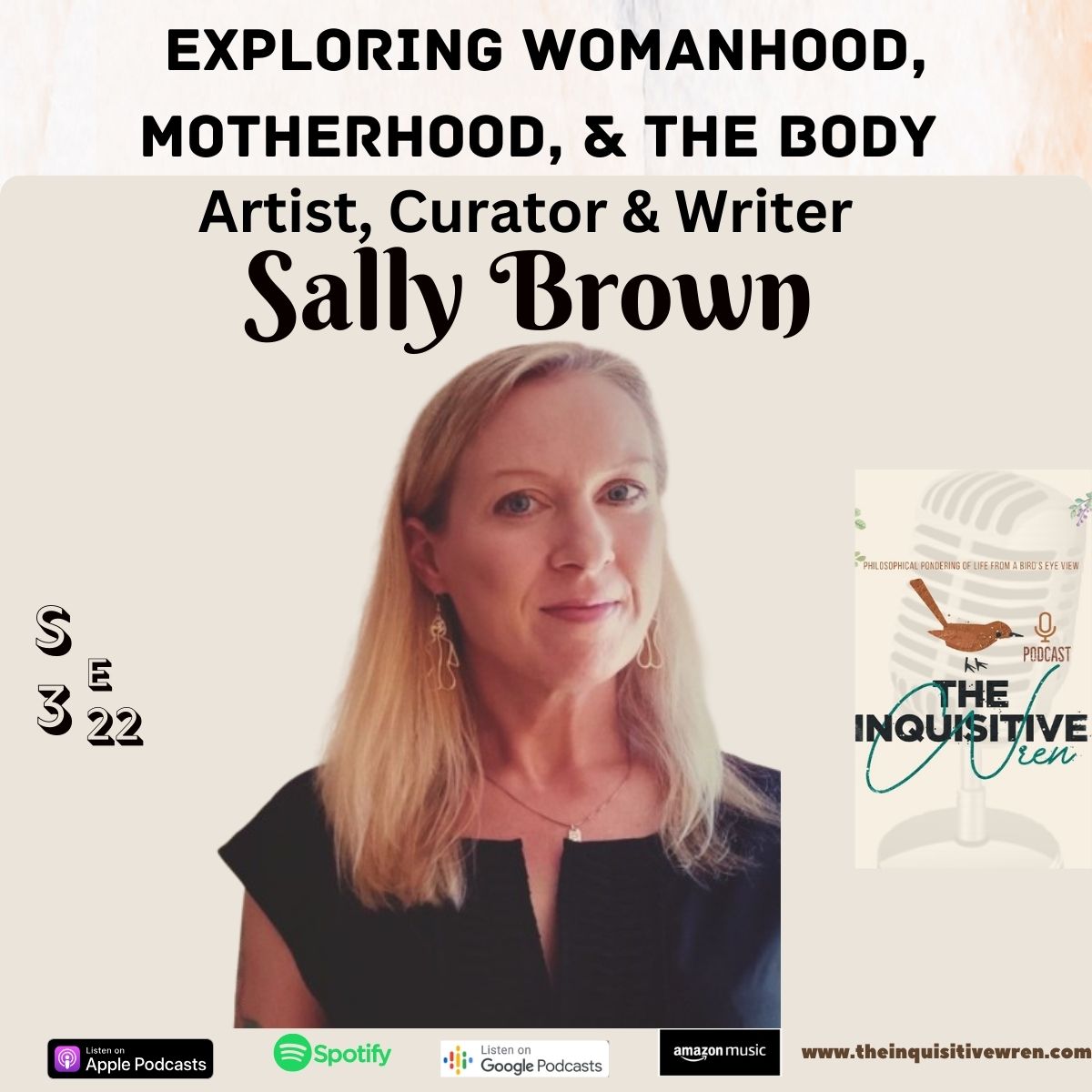Exploring Womanhood, Motherhood and the Body in Art with Artist Sally Brown 
