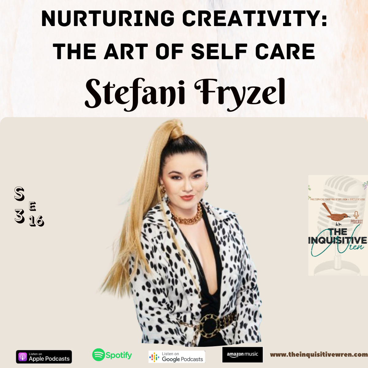 Nurturing Creativity: The Art of Self-Care with Recording Artist Stefani Fryzel 