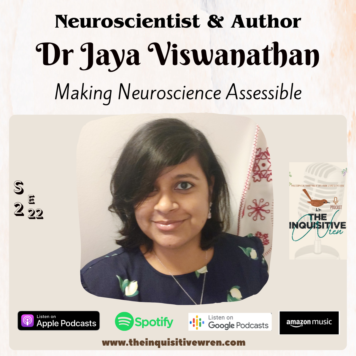 The Fascinating World of Neuroscience: An Insightful Conversation with Dr Jaya Viswanathan | s2e22