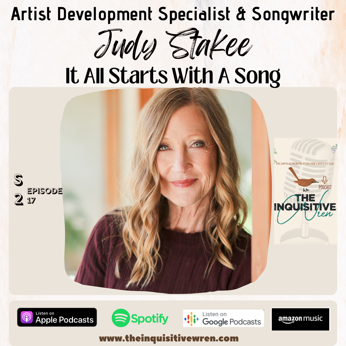 Behind the Music with Judy Stakee: Champion of Songwriters - Discover the Magic 