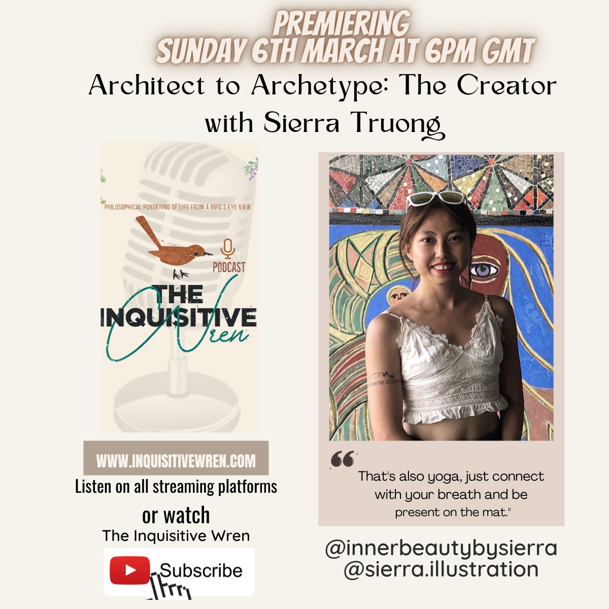 Embarking on a Journey of Wellness: Yoga & Meditation with Sierra Truong | s1e8