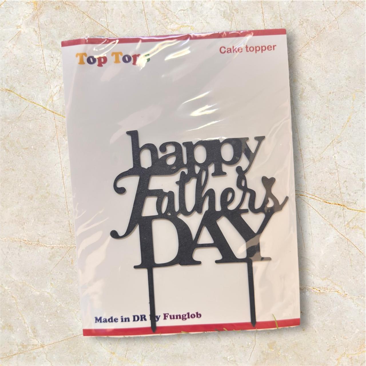 Topper de pastel "Fathers Day" "dia del padre"
