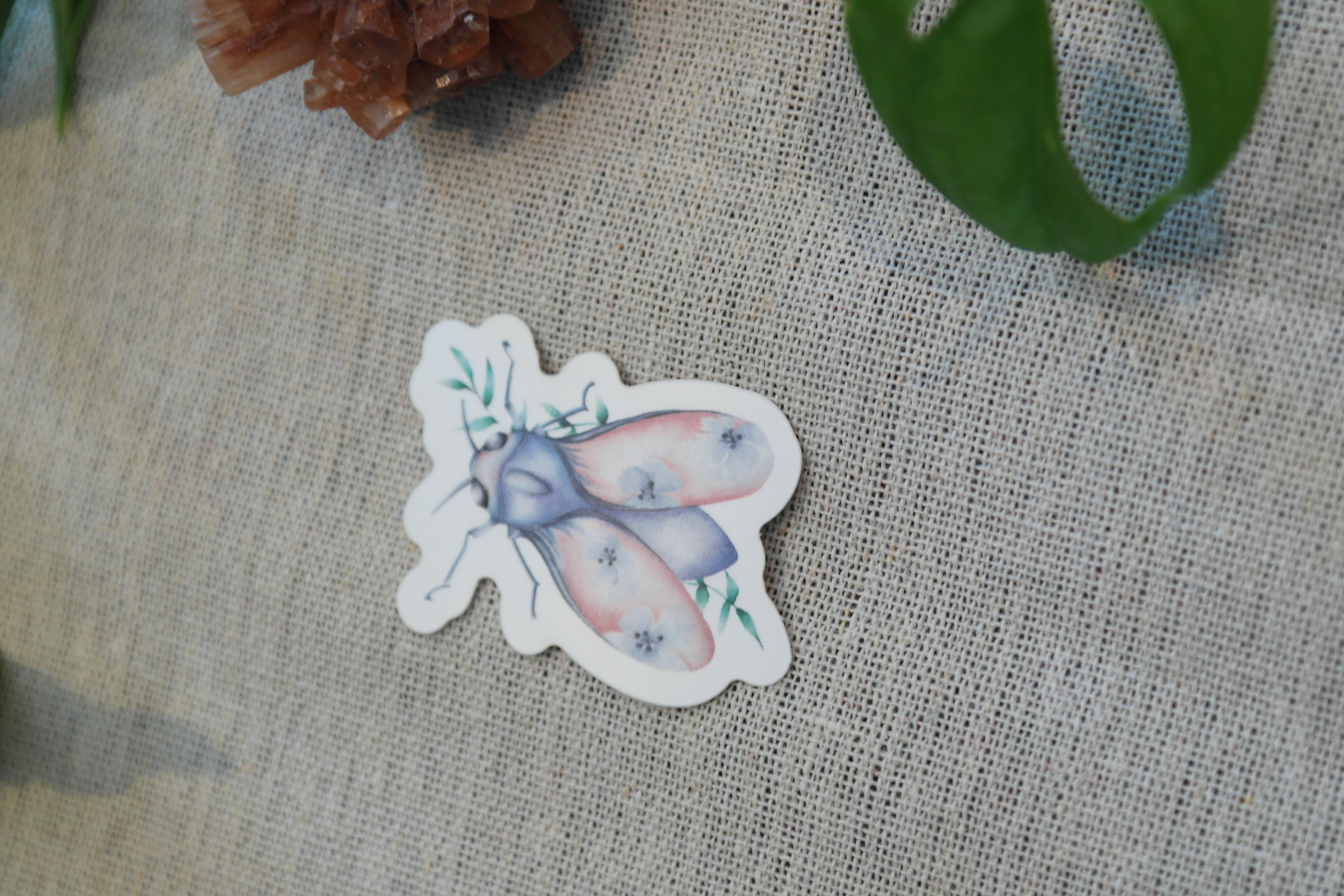 Stickers papillon céleste