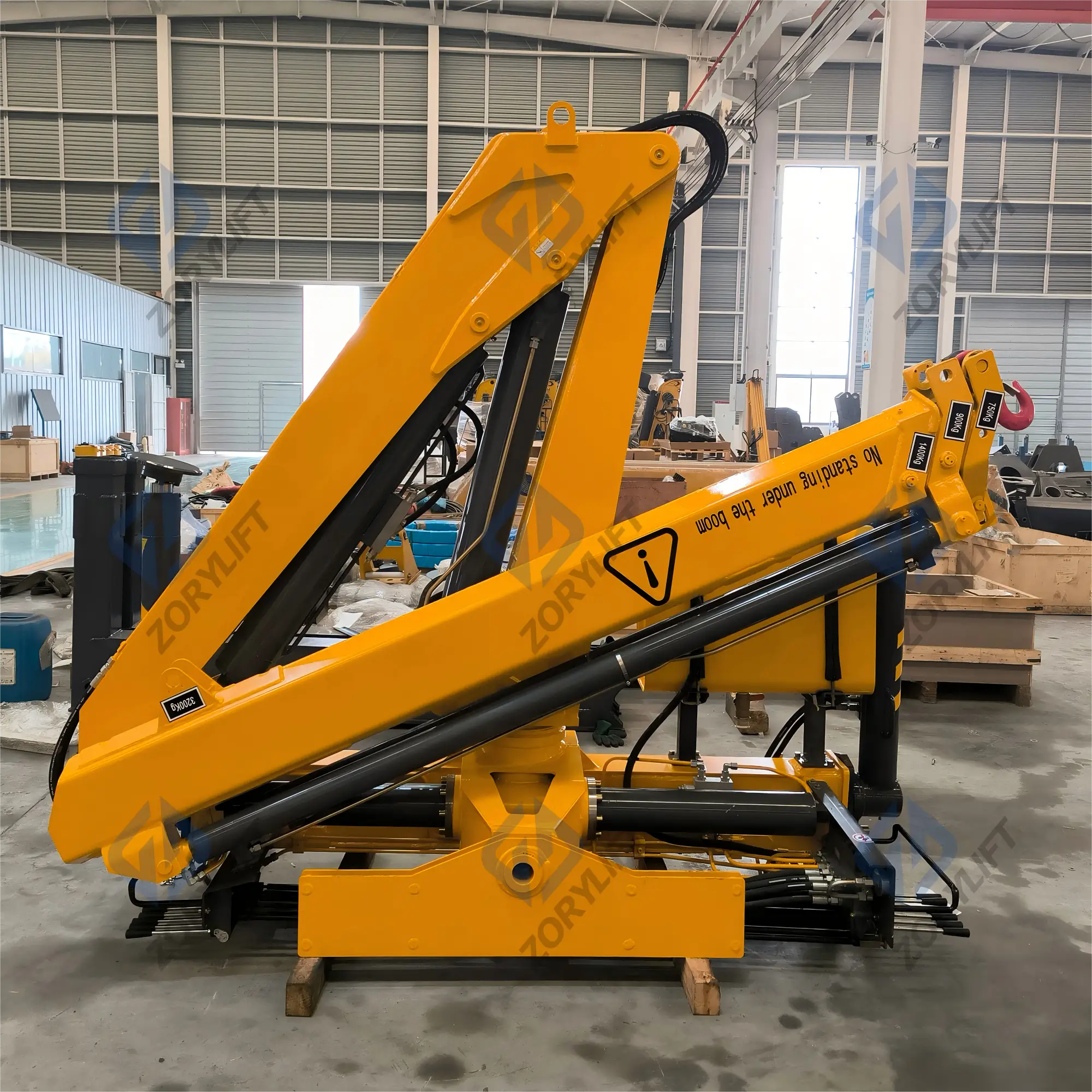SQZ68 3.2ton Knuckle Boom Crane