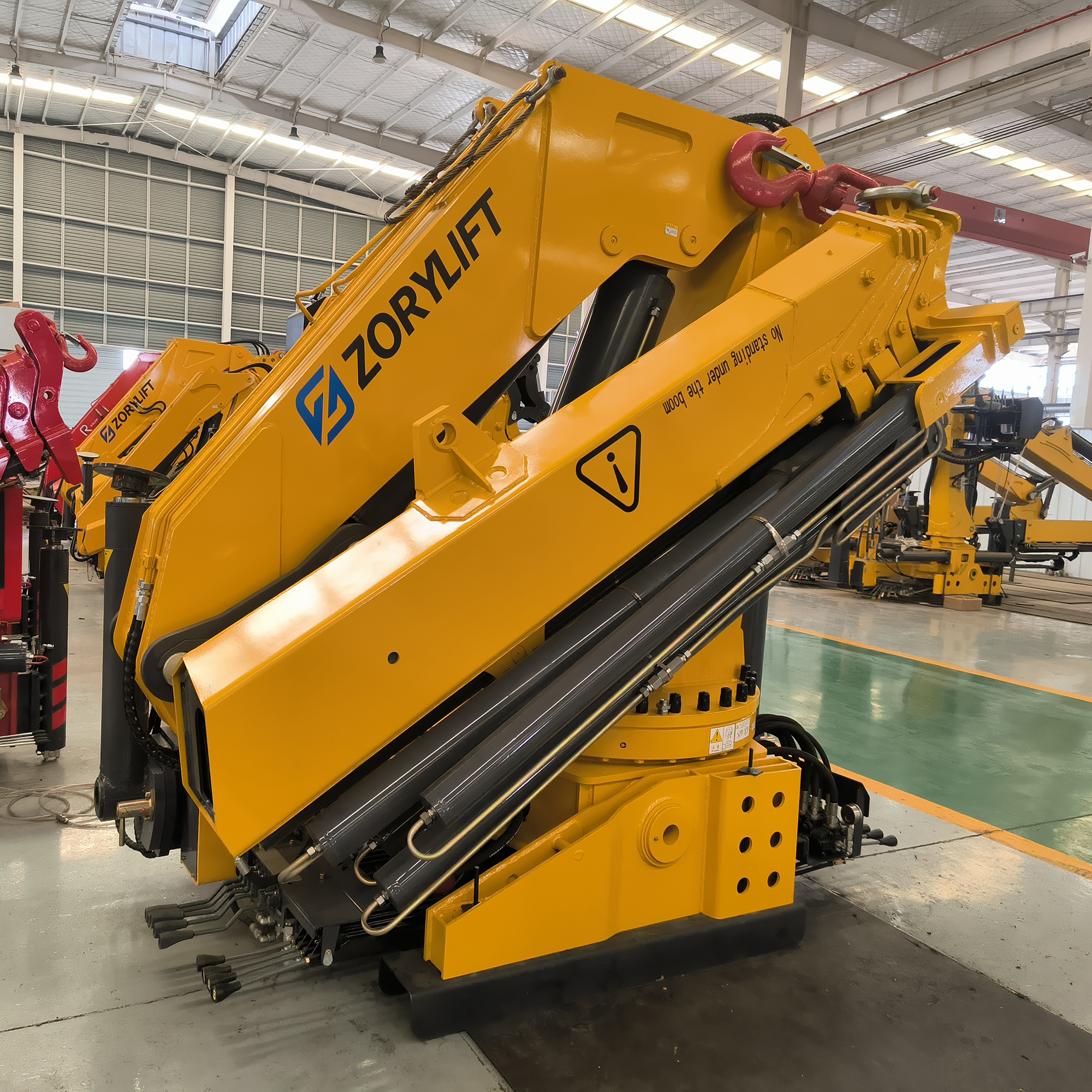 SQZ400 20T Truck Mounted Knuckle Boom Crane - ZORYLIFT Truck Mounted Crane