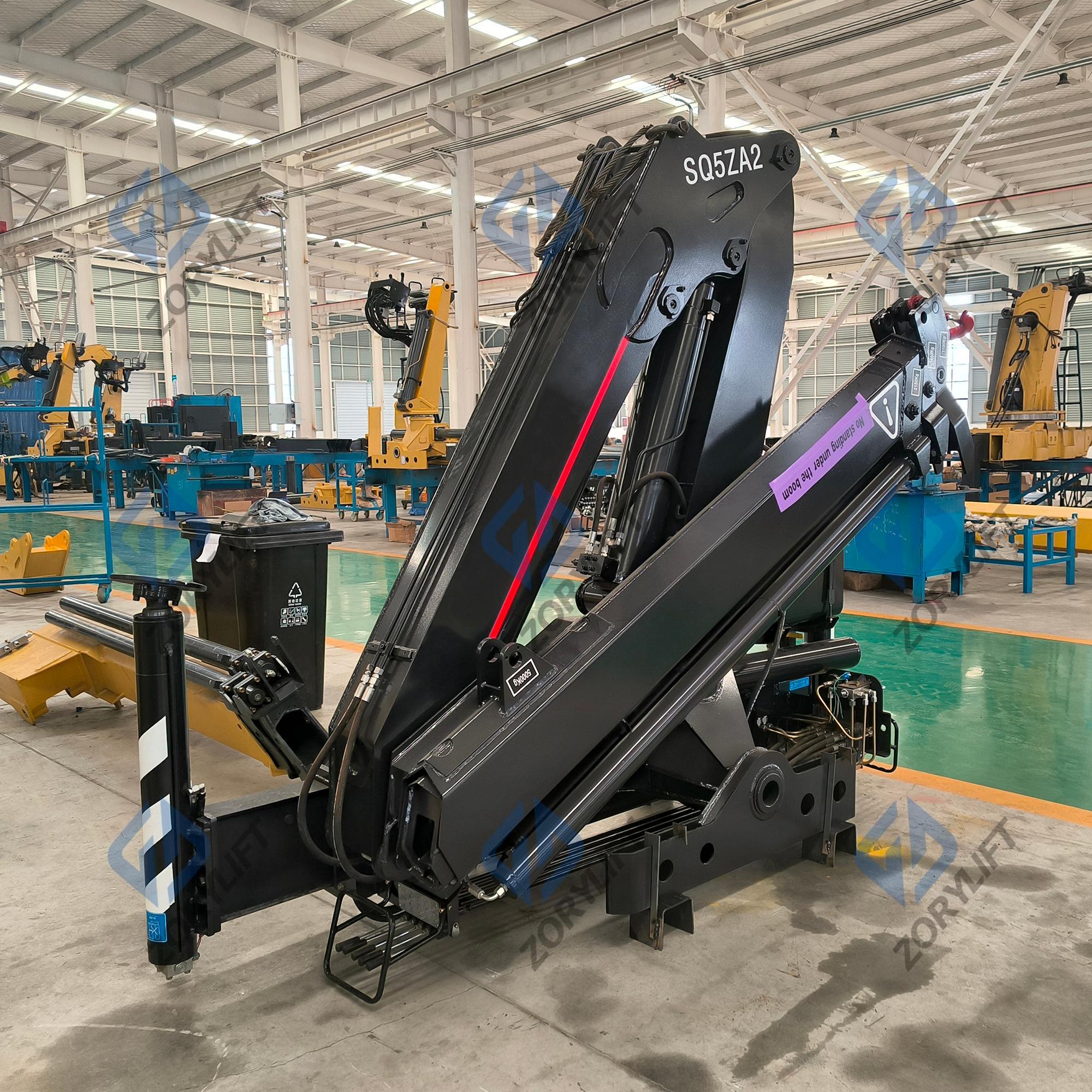 SQZ105 5Ton Articulated Boom Crane