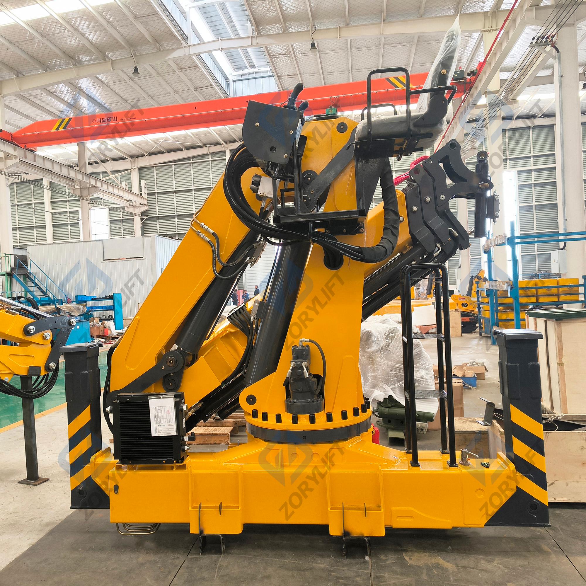 SQZ160 8T Knuckle Boom Loader Cranes