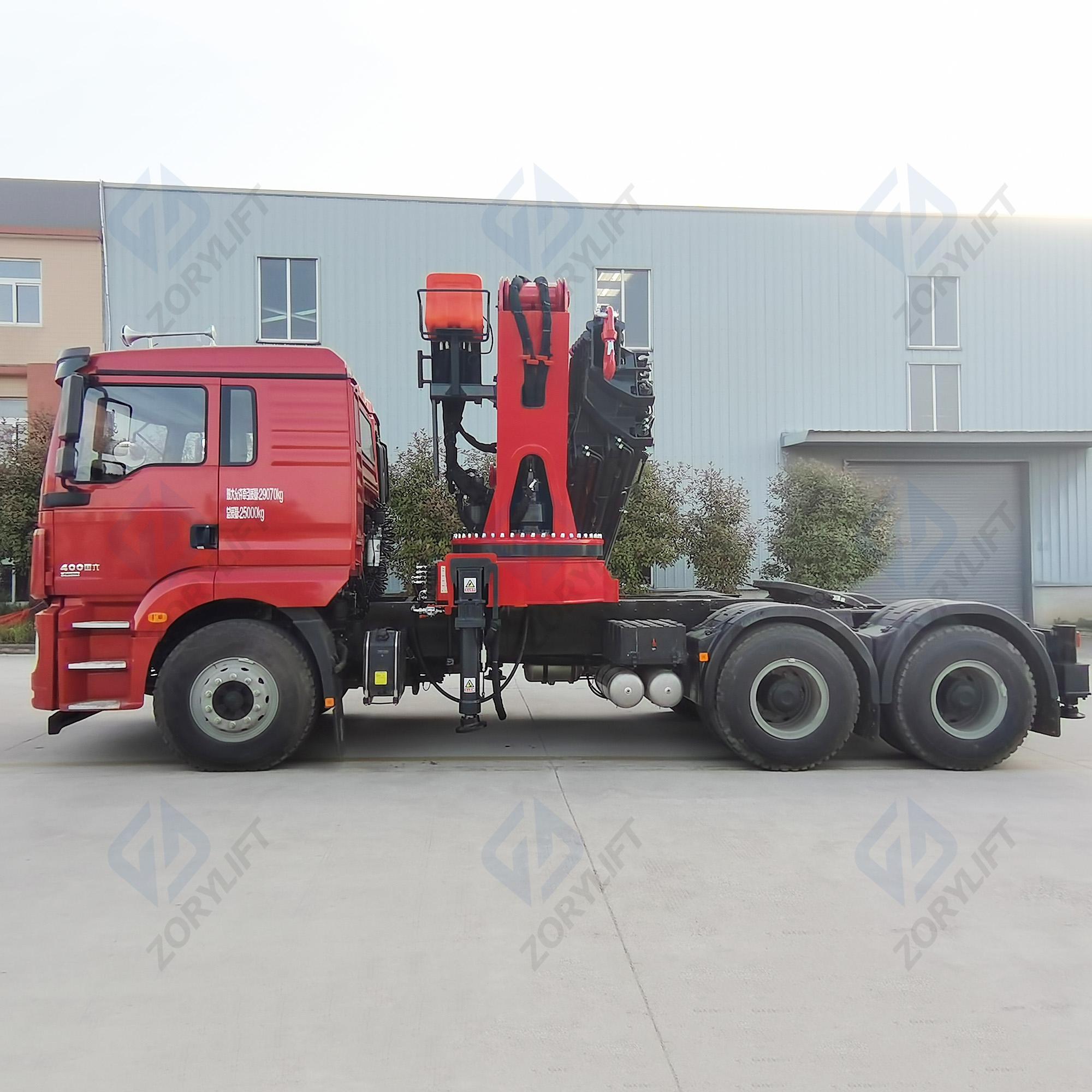 SQZ680 35Ton Knuckle Boom Cranes For Sale