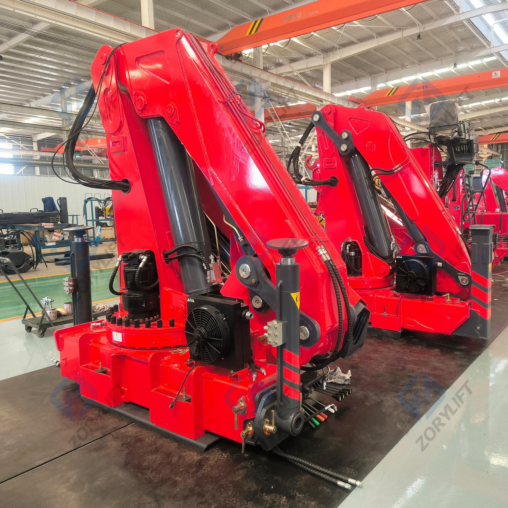 SQZ350 16T Knuckle Boom Crane For Sale