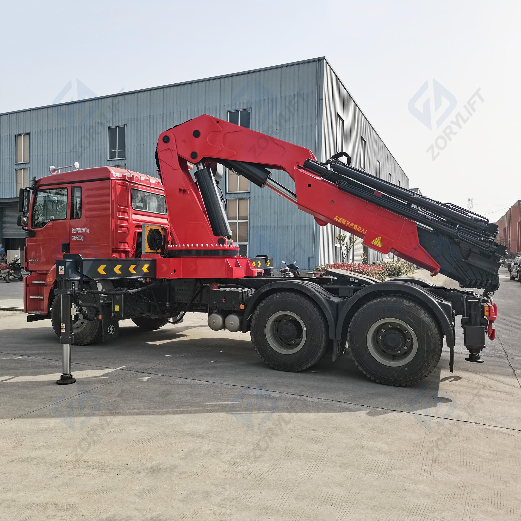 SQZ680 35Ton Knuckle Boom Cranes For Sale