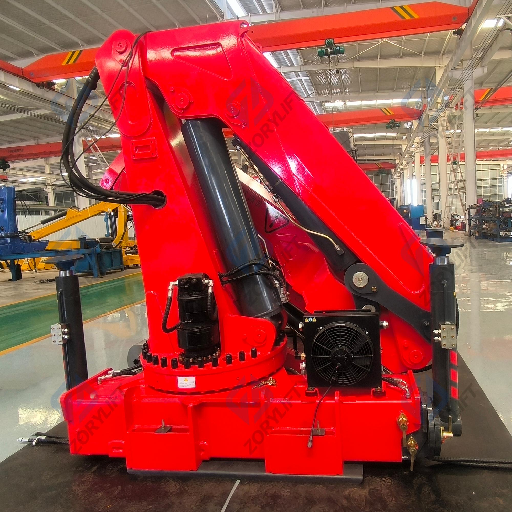 SQZ350 16T Knuckle Boom Crane For Sale