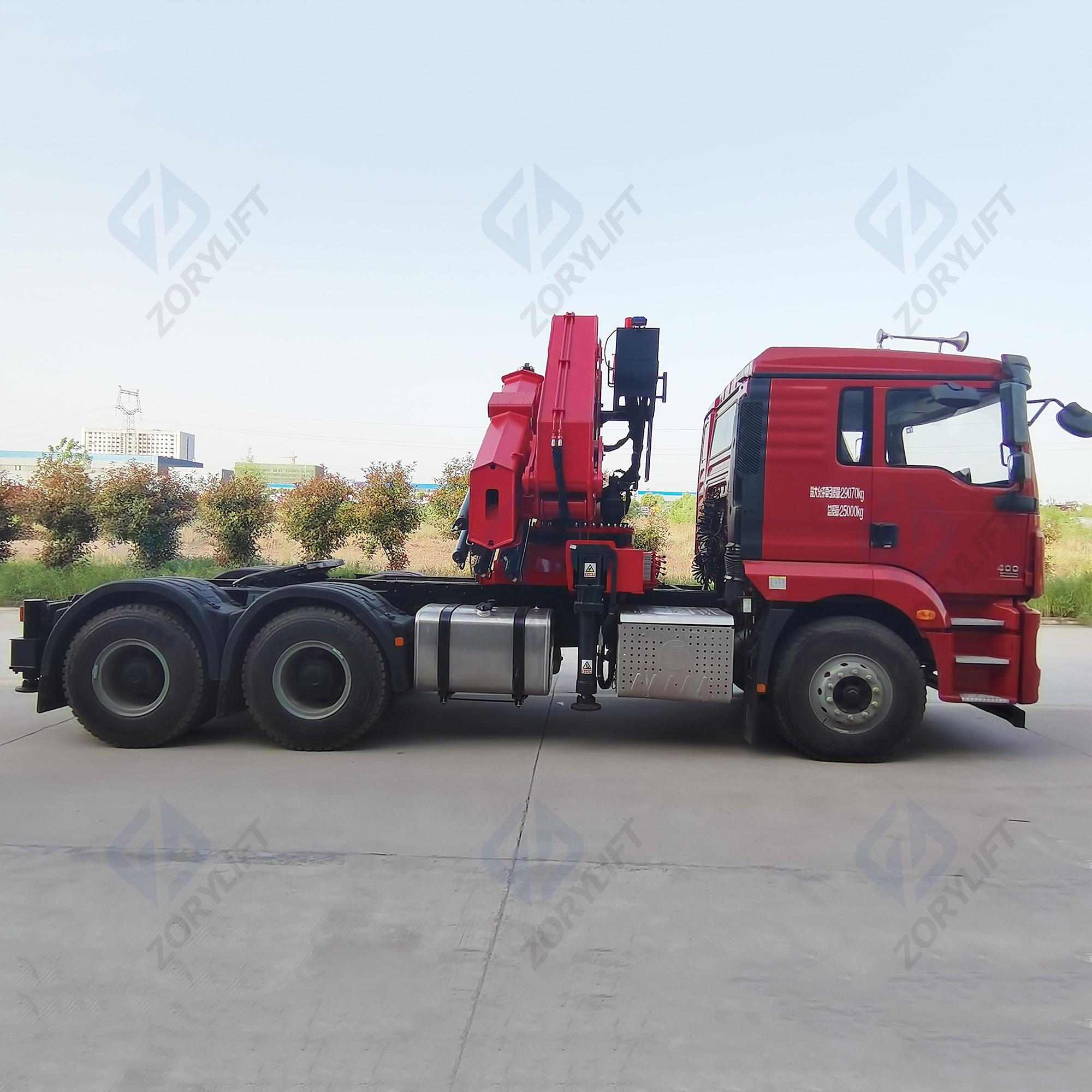 SQZ680 35Ton Knuckle Boom Cranes For Sale