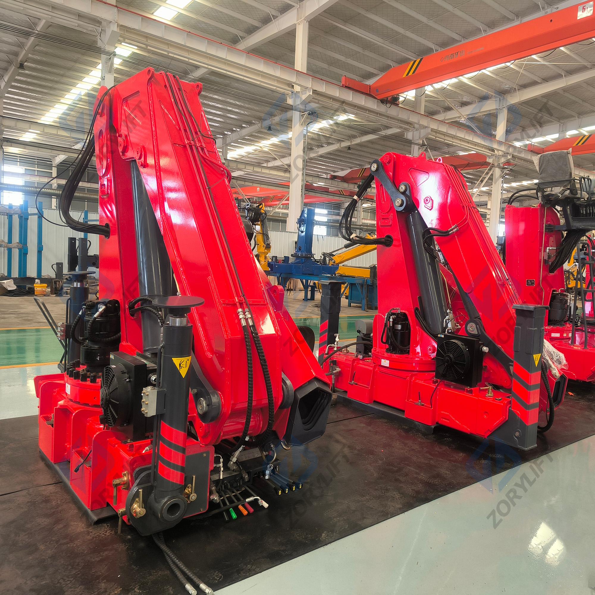 SQZ350 16T Knuckle Boom Crane For Sale