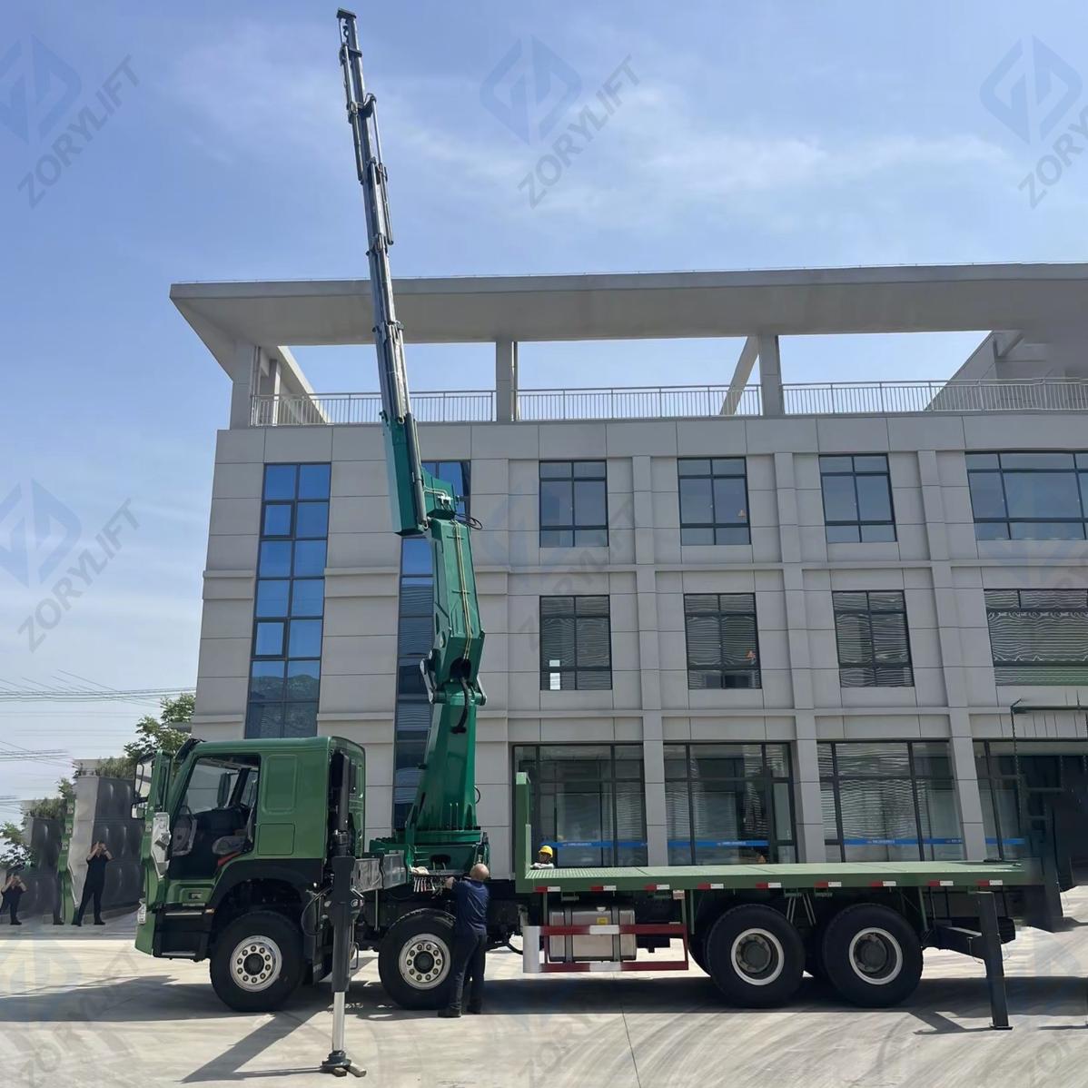 SQZ600 30T Large Knuckle Boom Cranes