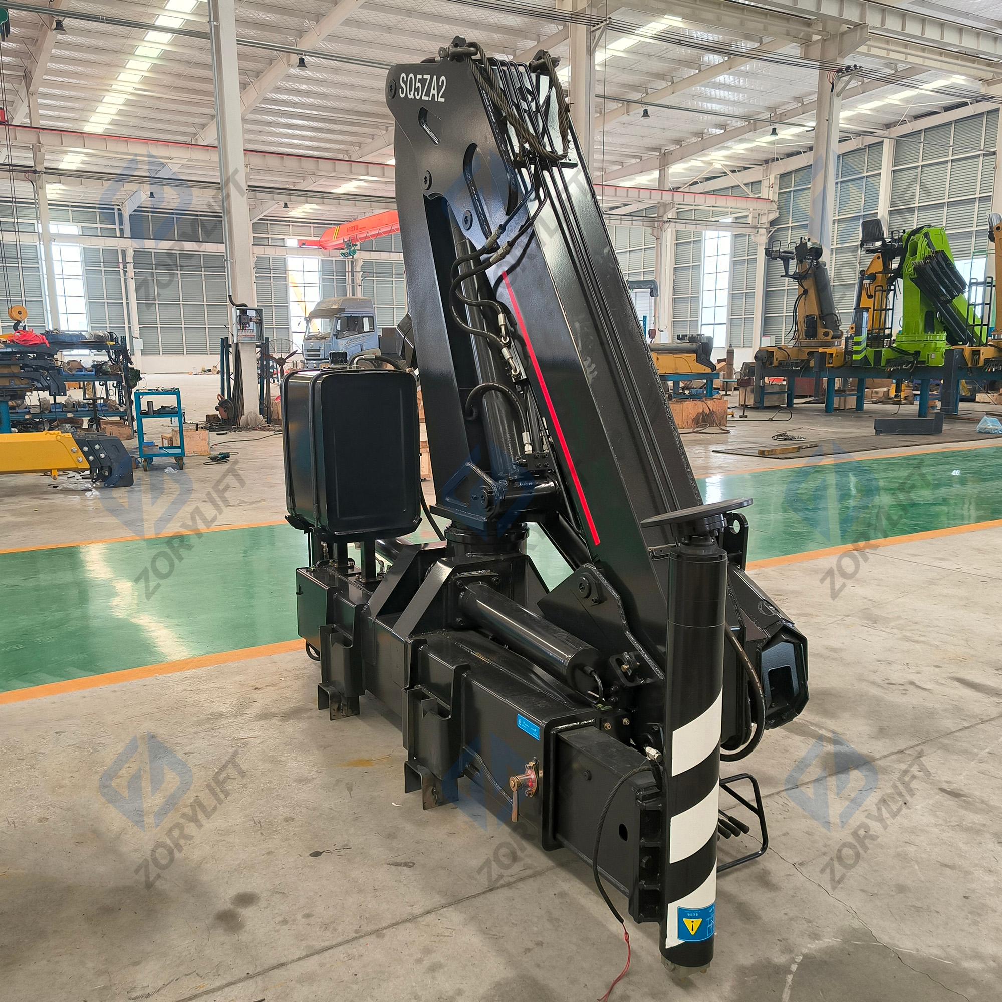 SQZ105 5Ton Articulated Boom Crane