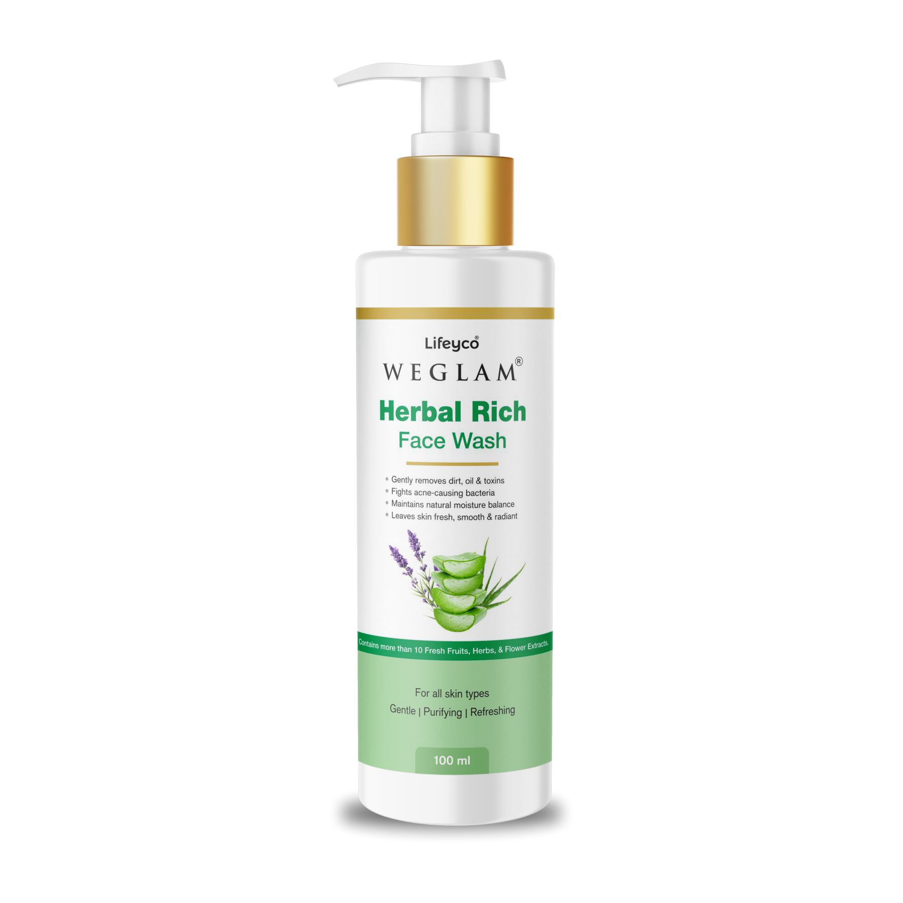 WEGLAM Herbal Rich Face Wash