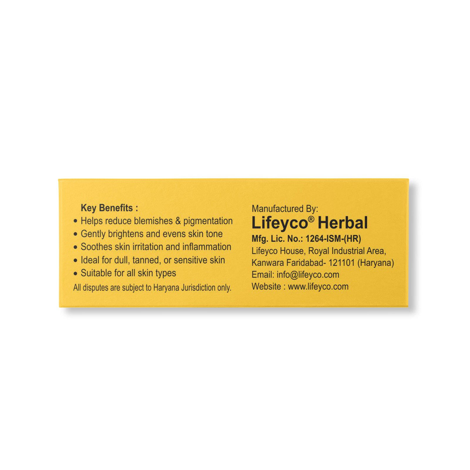 WeGlam Haldi Chandan Skin Whitening Soap