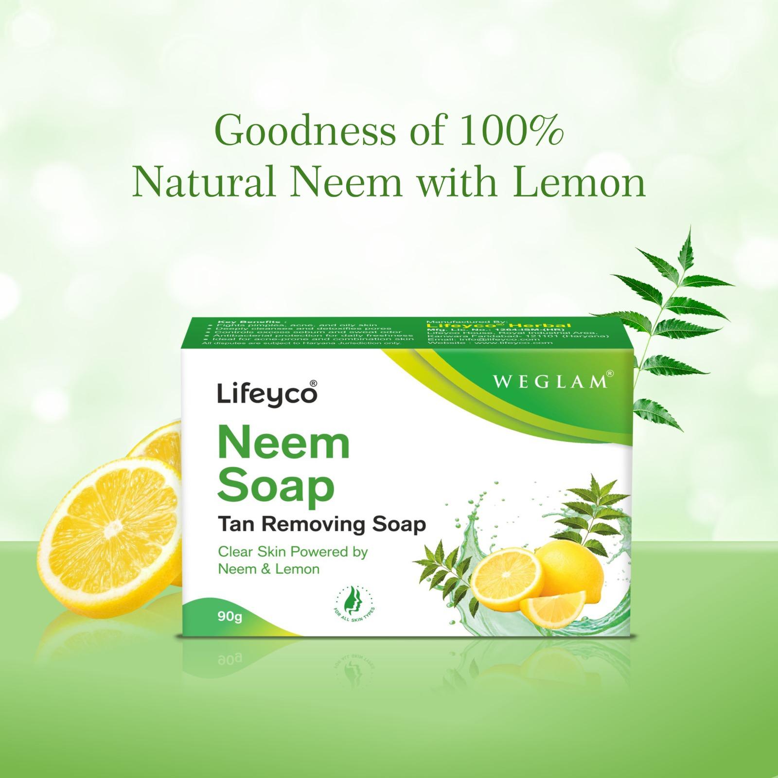 WeGlam Tan Removing Neem Soap