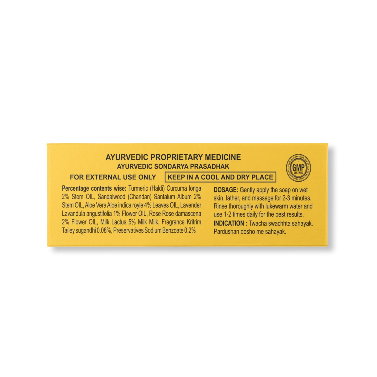 WeGlam Haldi Chandan Skin Whitening Soap