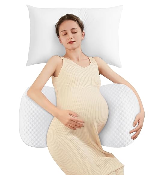 DONAMA Cooling Adjustable Pregnancy Pillow