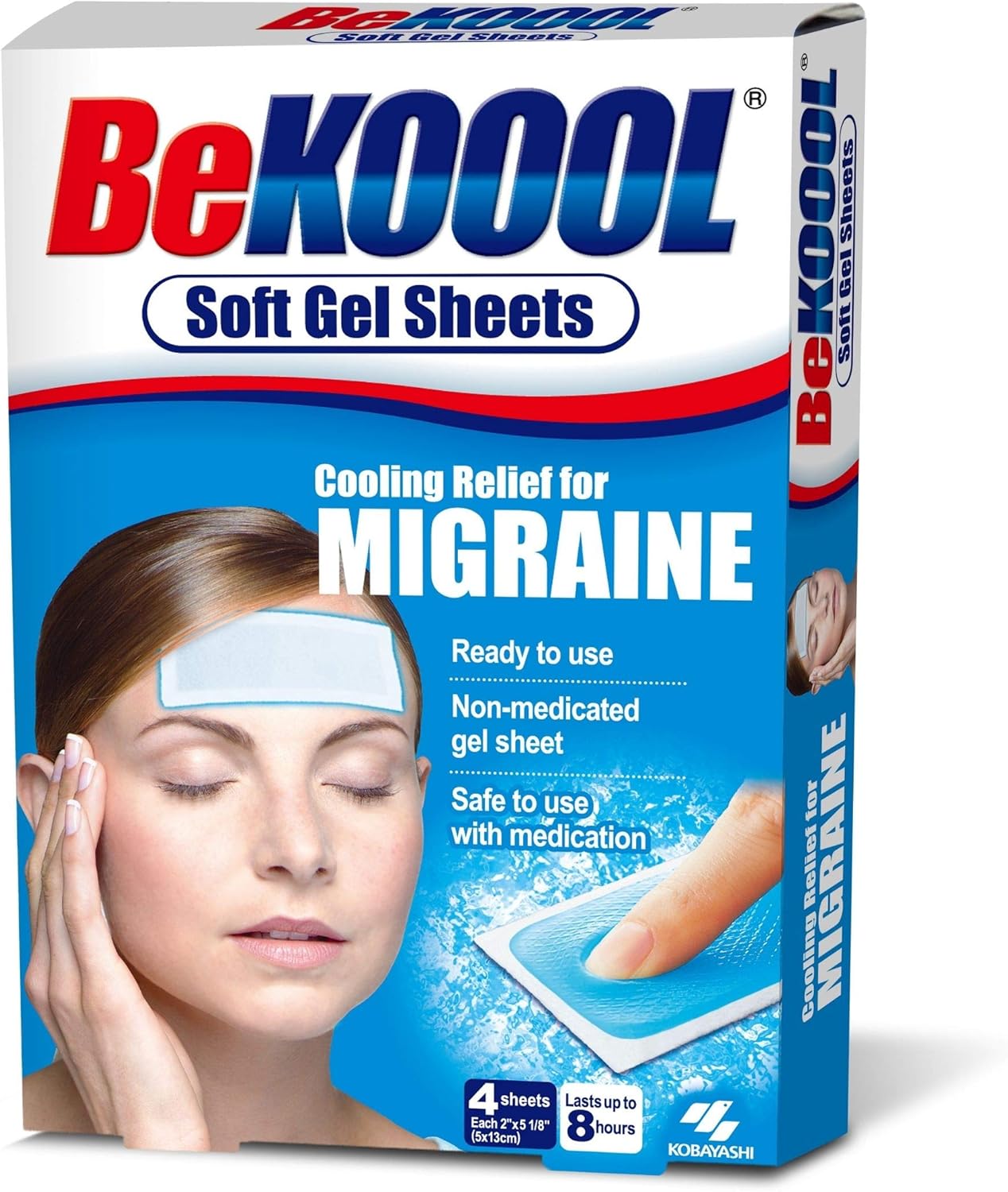 🧊 BeKOOOL Migraine Relief Gel Sheets