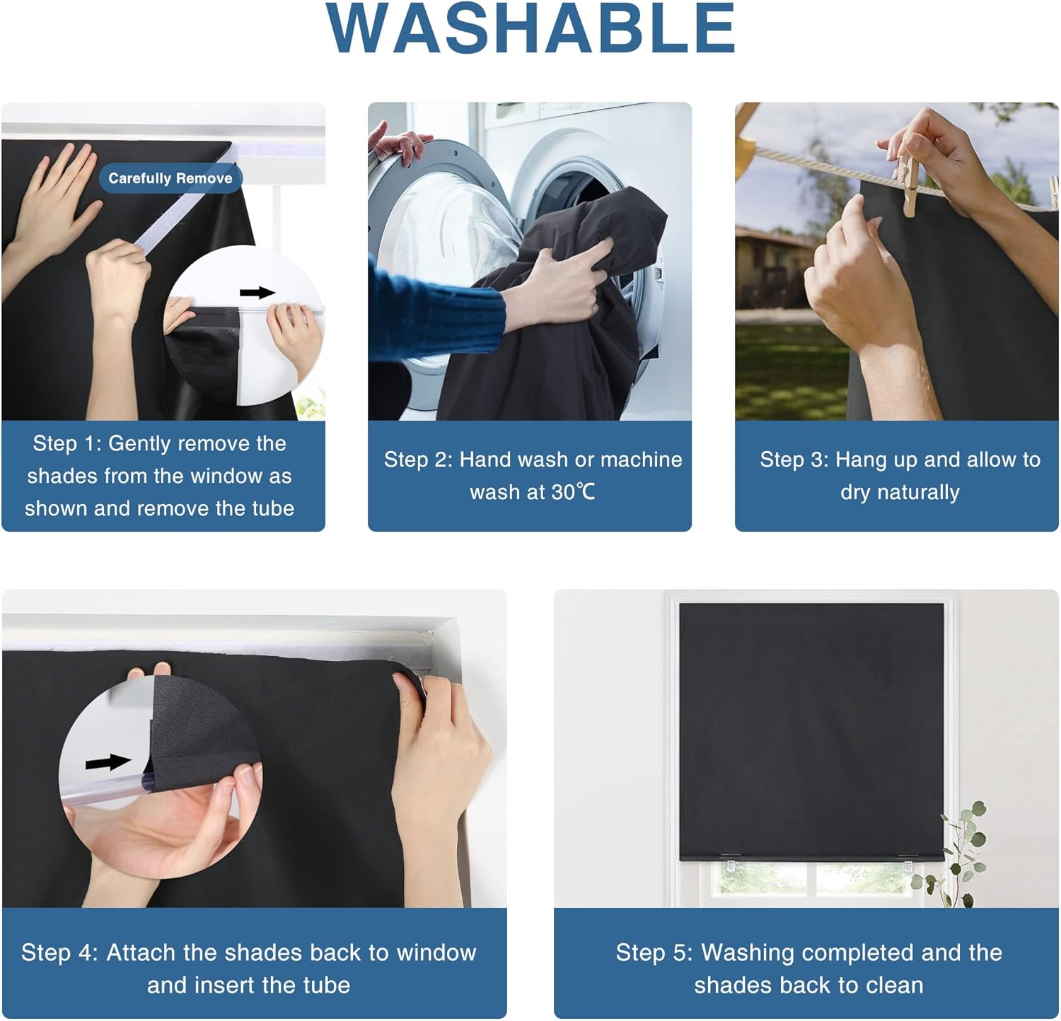Cordless Blackout Blinds