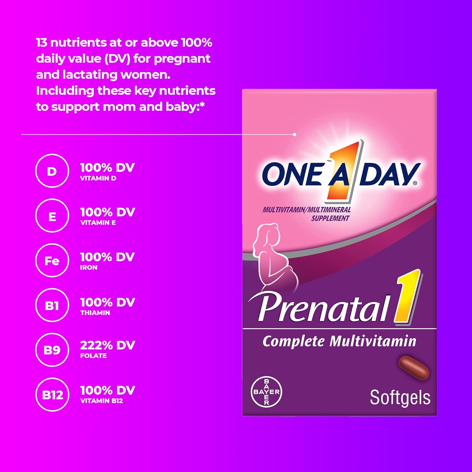 💕 One A Day Women’s Prenatal 1