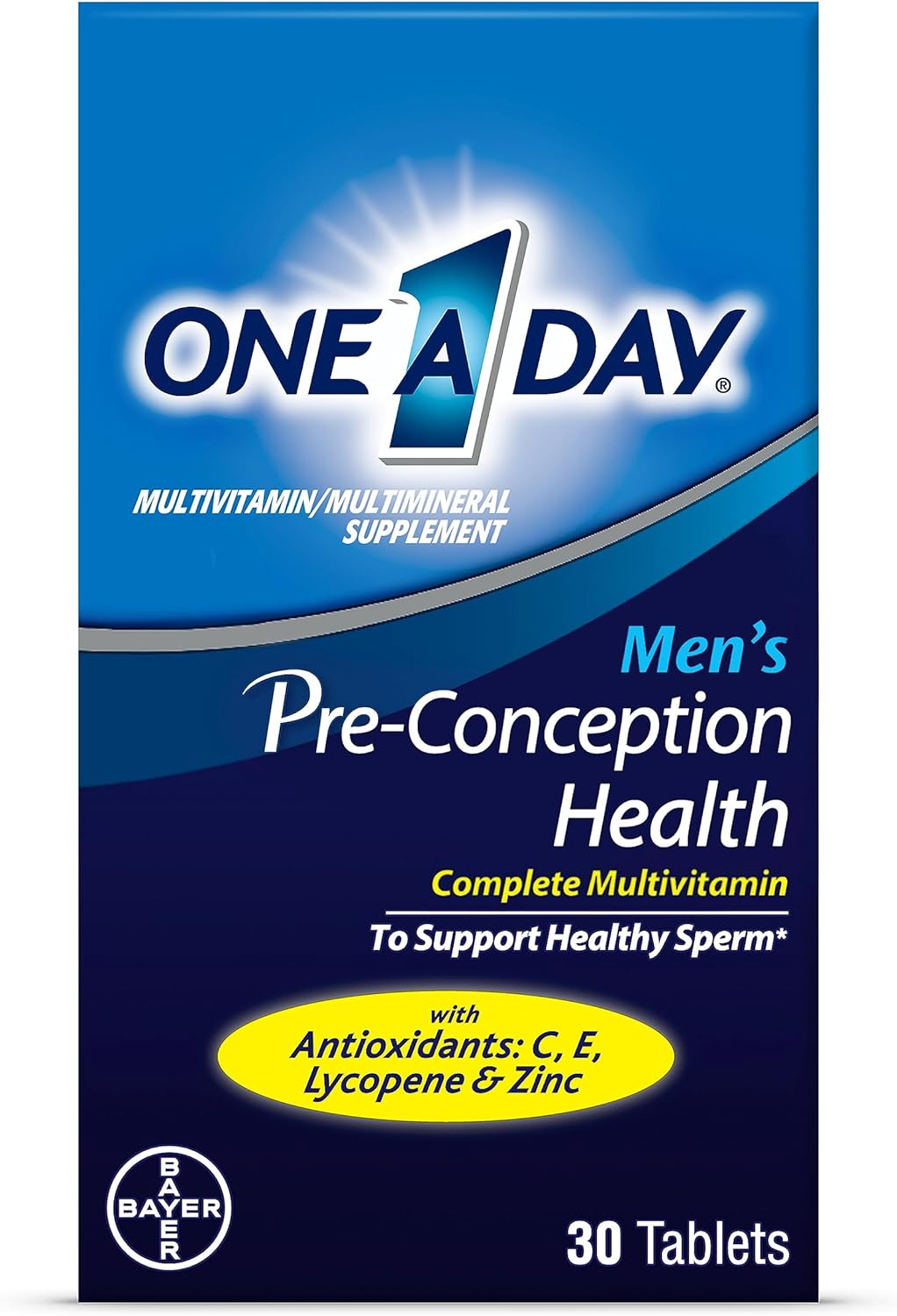 🧬 One A Day Men's Pre-Conception Health Multivitamin