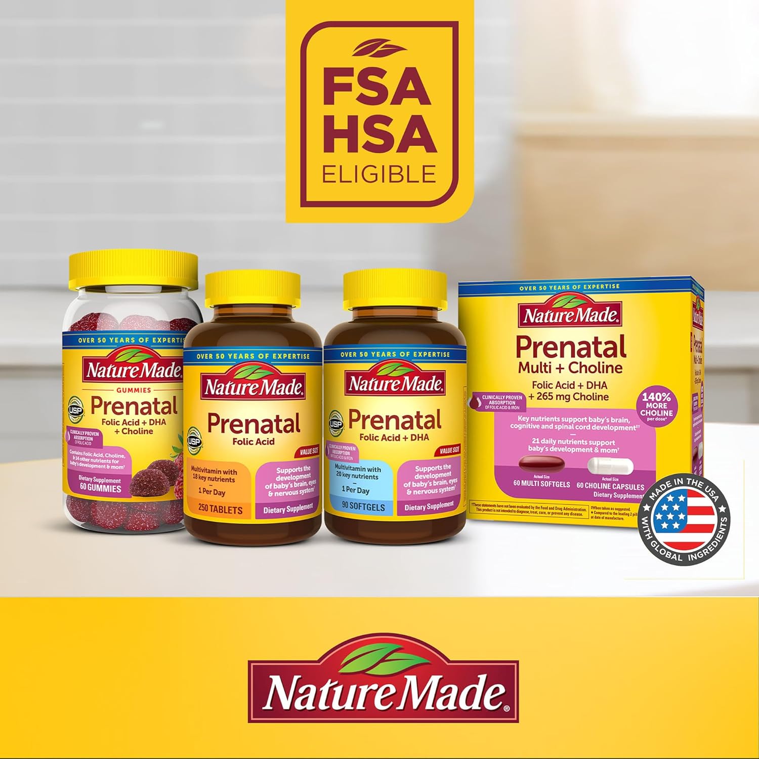 🌿 Nature Made Prenatal with DHA