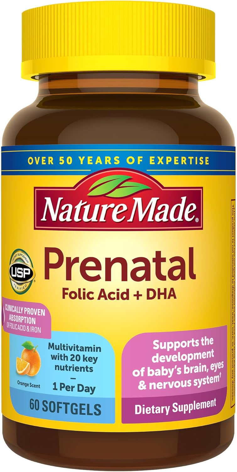 🌿 Nature Made Prenatal with DHA