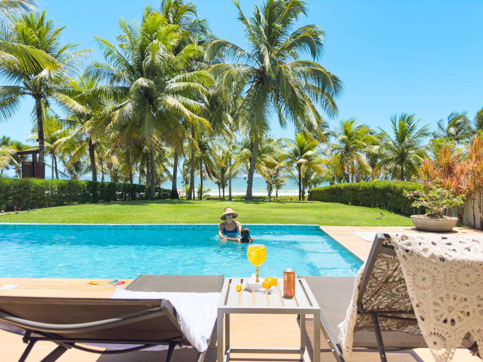 Mansão frente mar em Guarajuba- BA