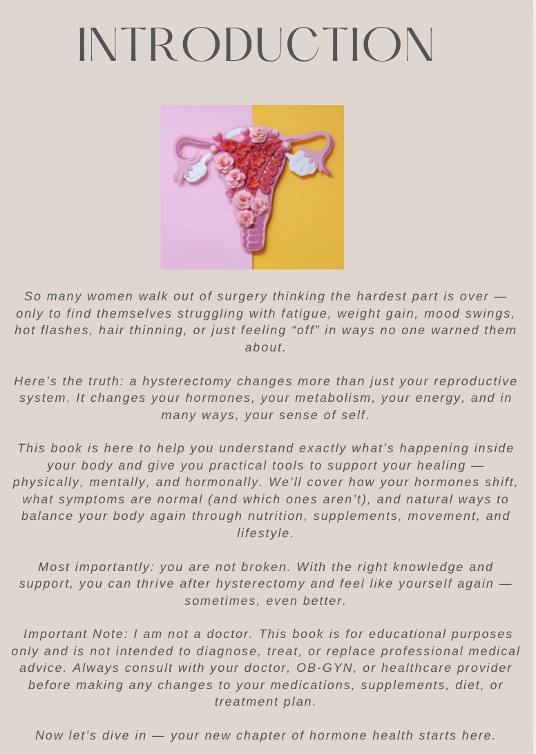 Whole Again: Thriving After Hysterectomy