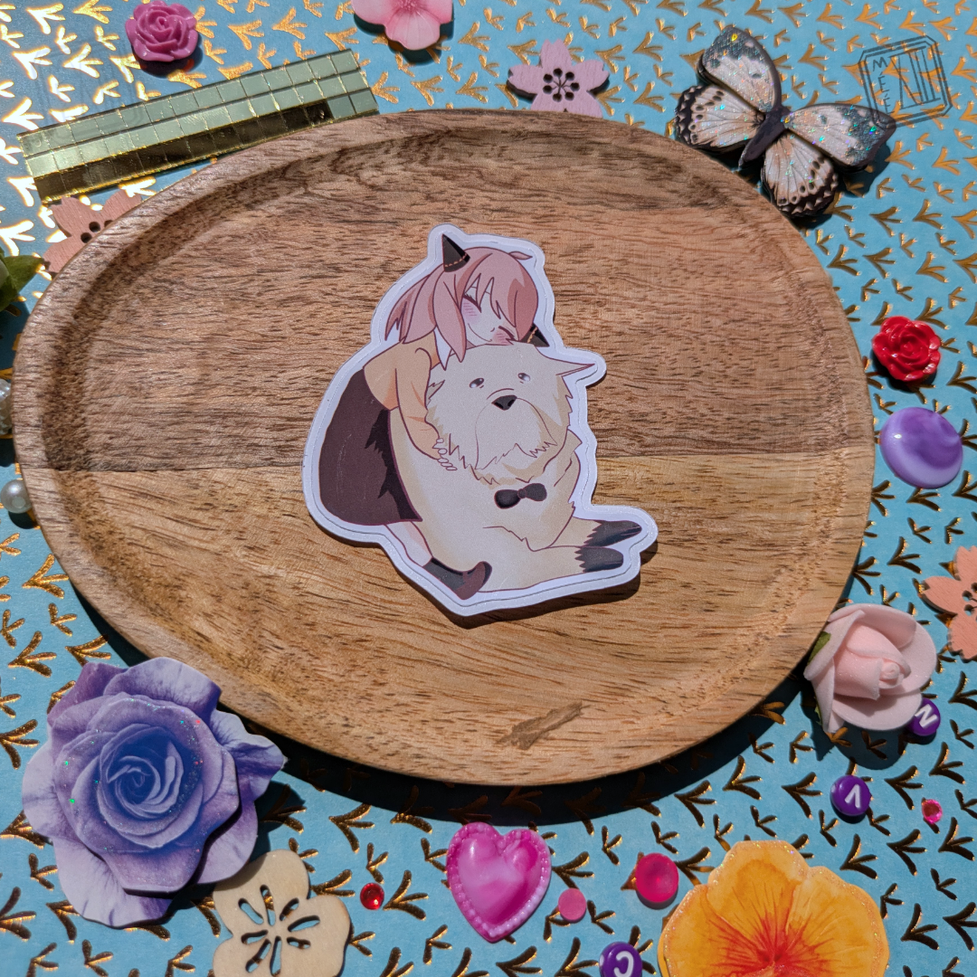 Sticker Anya et son chien Spyxfamily 