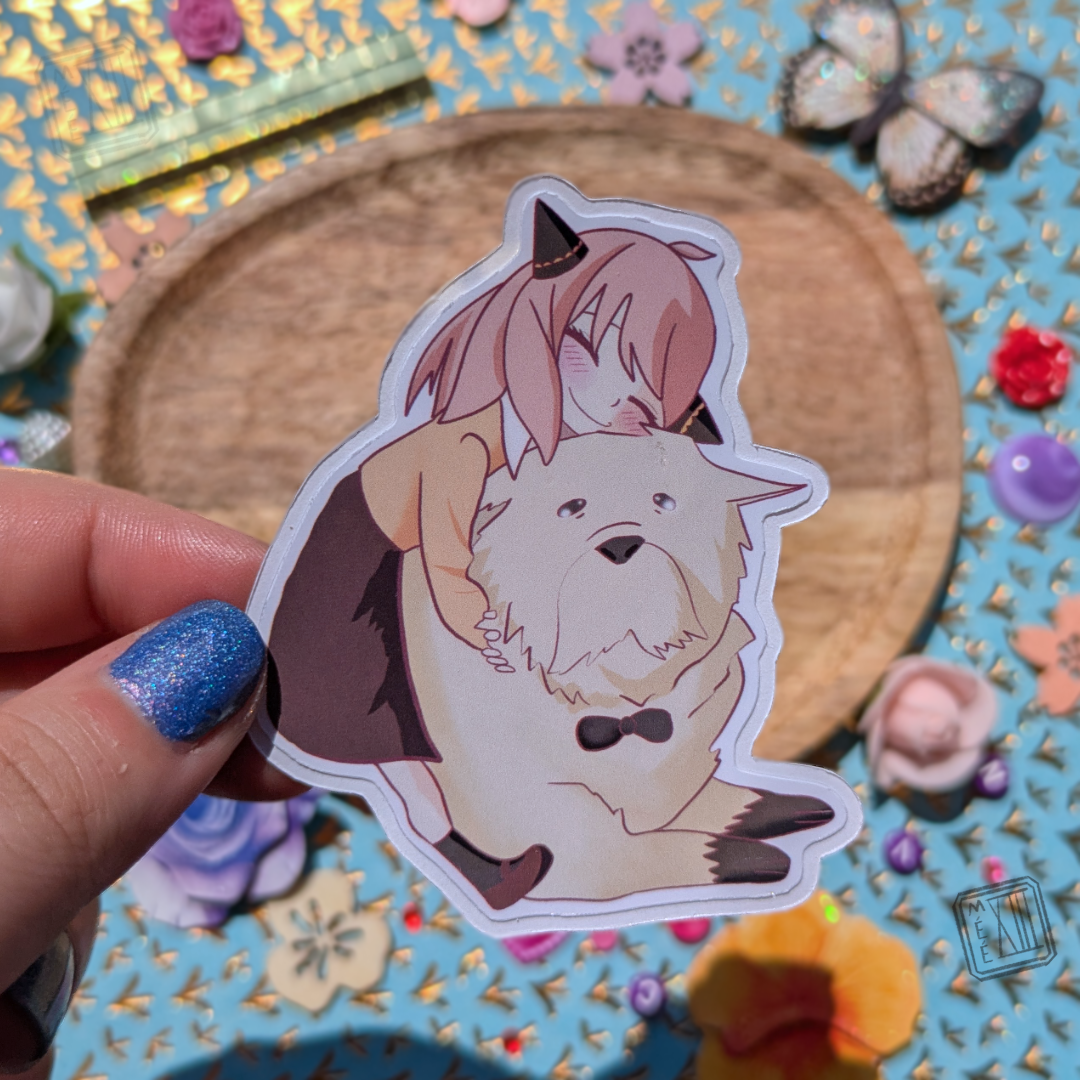 Sticker Anya et son chien Spyxfamily 