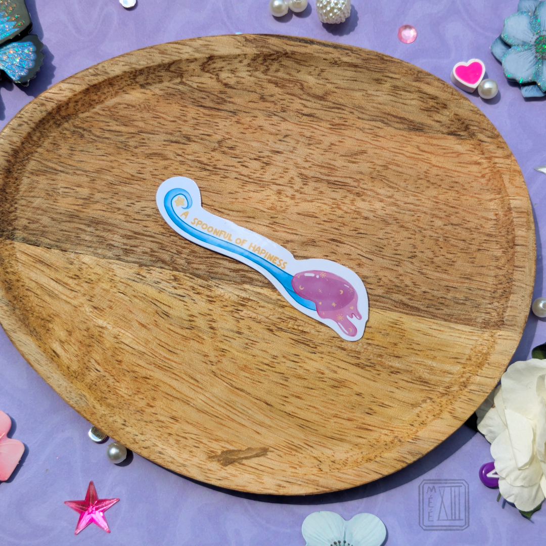 Stickers une cuillère de bonheur