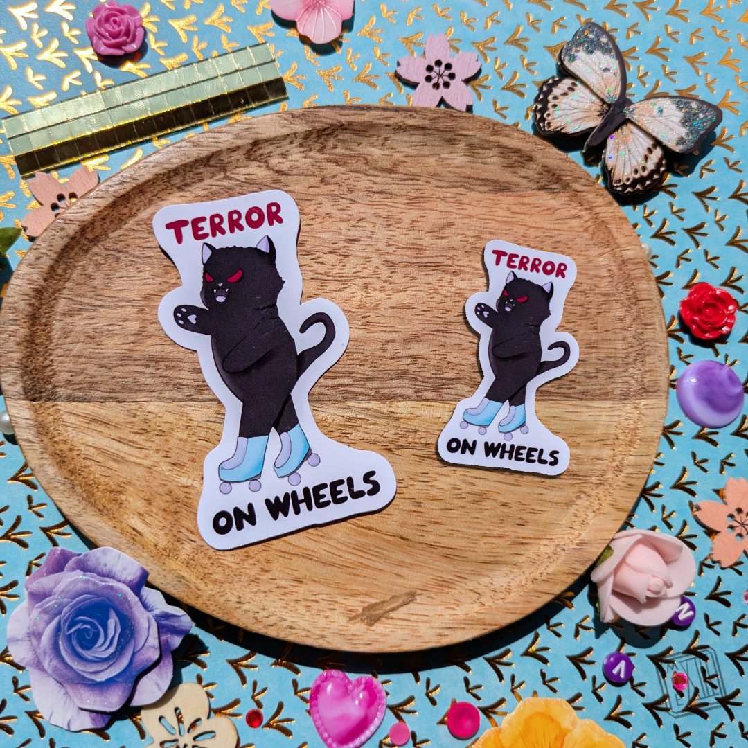 Stickers Chat noir Terror on Wheels