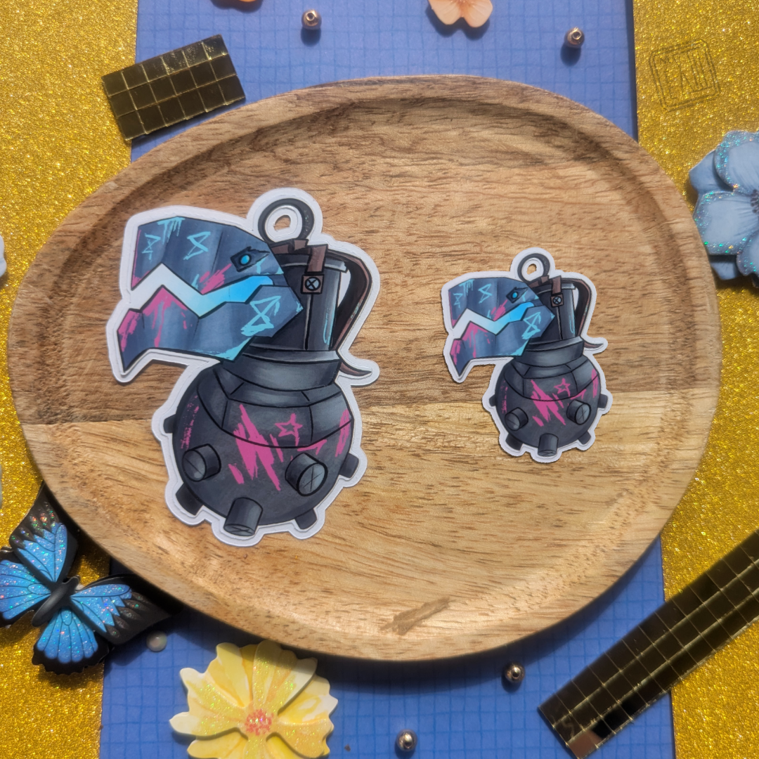 Stickers Arcane Bombe de Jinx League of Legends