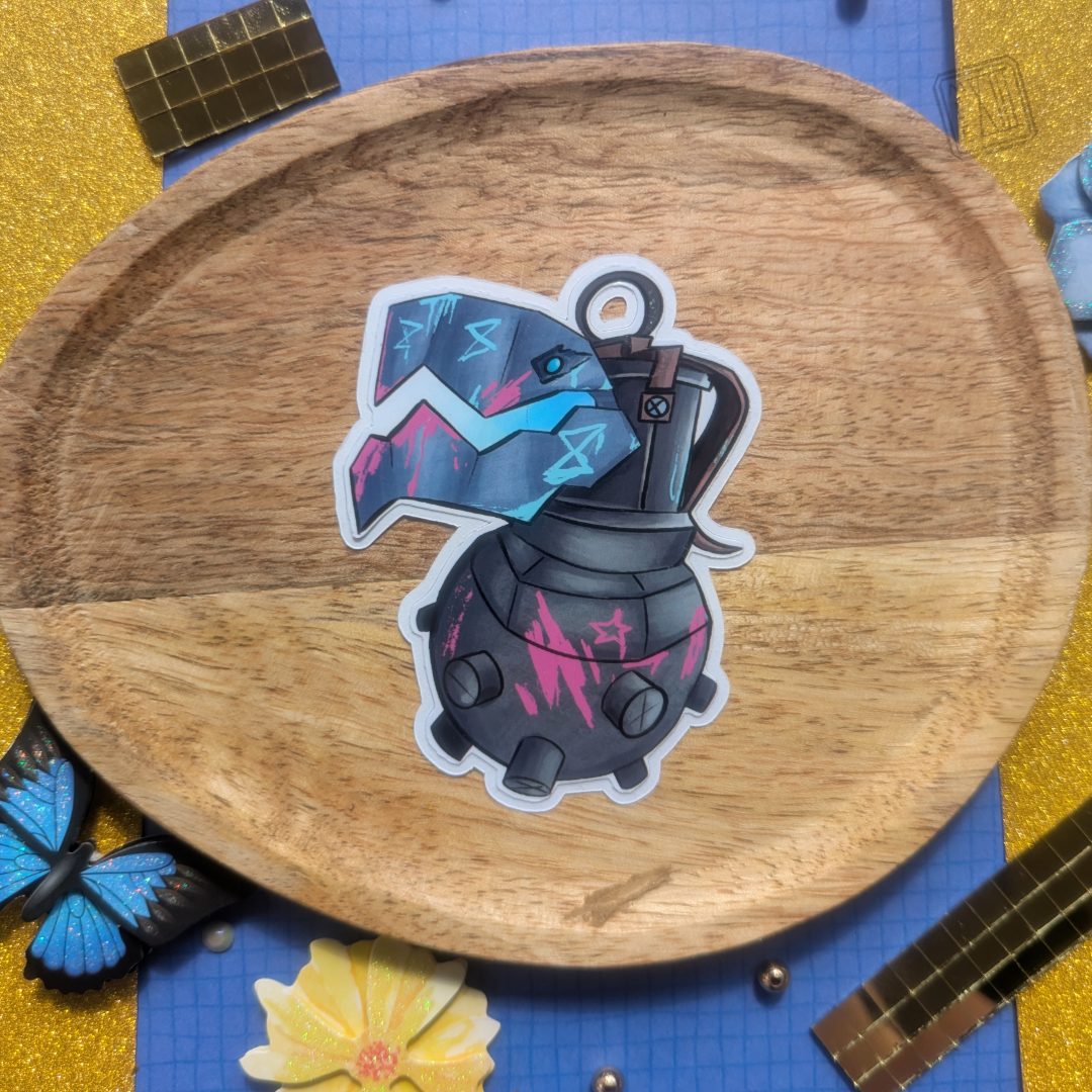 Stickers Arcane Bombe de Jinx League of Legends