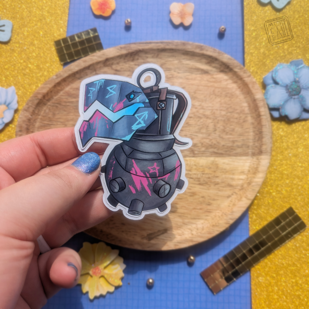 Stickers Arcane Bombe de Jinx League of Legends