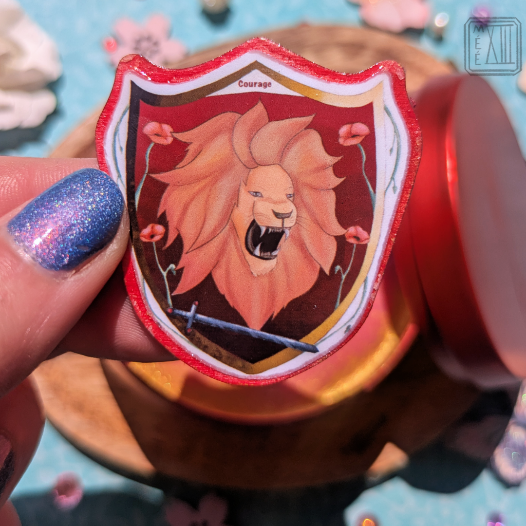 Bougie Maison magique rouge