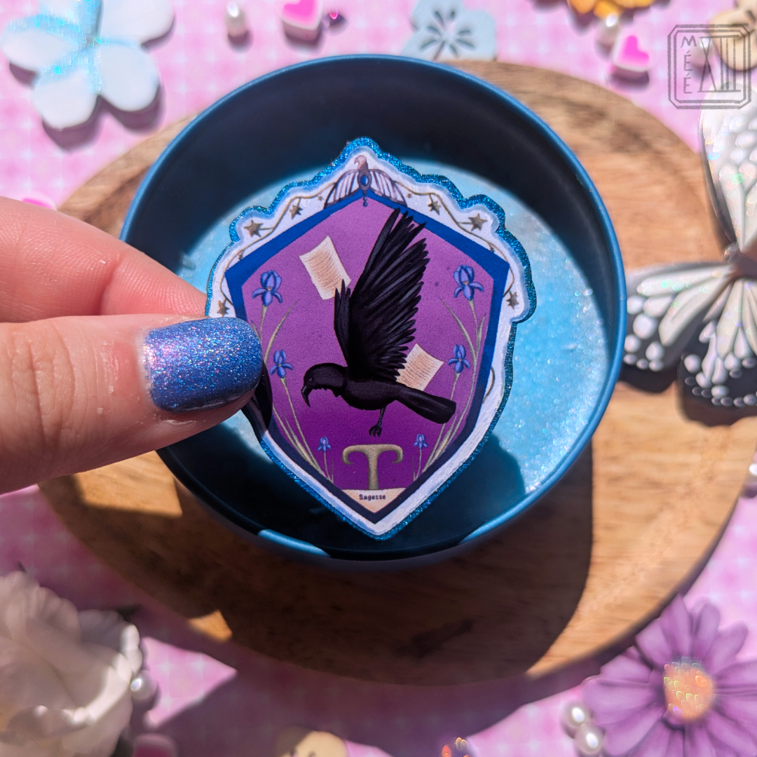 Bougie Maison magique bleue