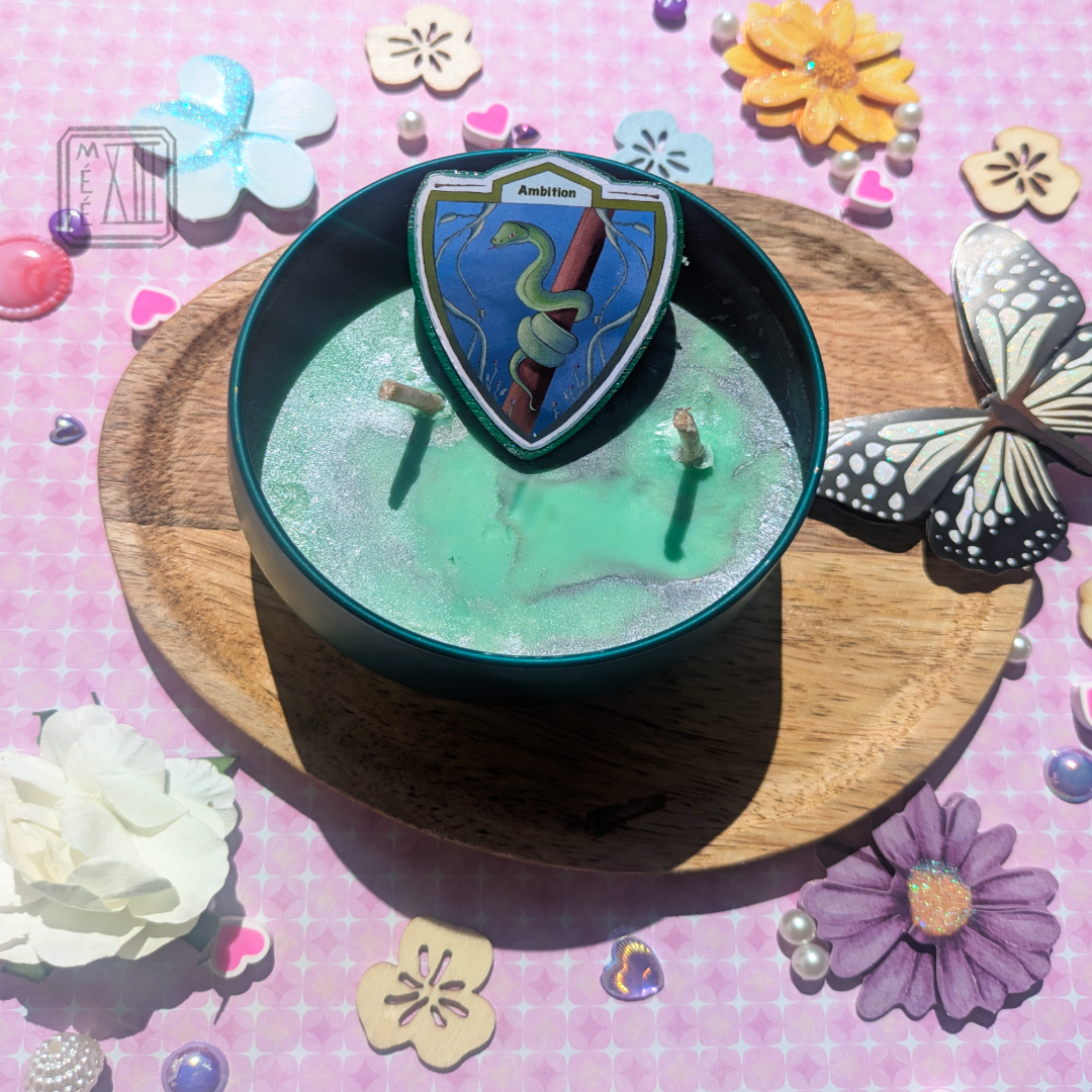 Bougie Maison magique verte