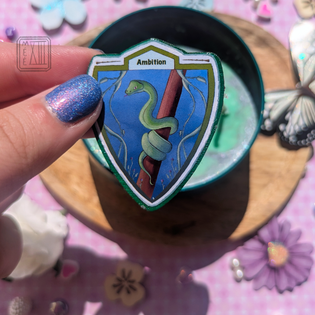 Bougie Maison magique verte