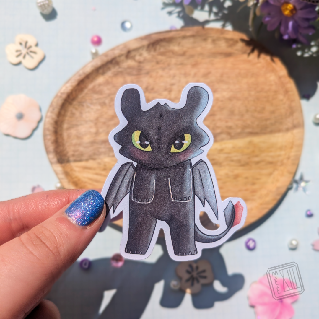 Marque page Krokmou Toothless dragon 