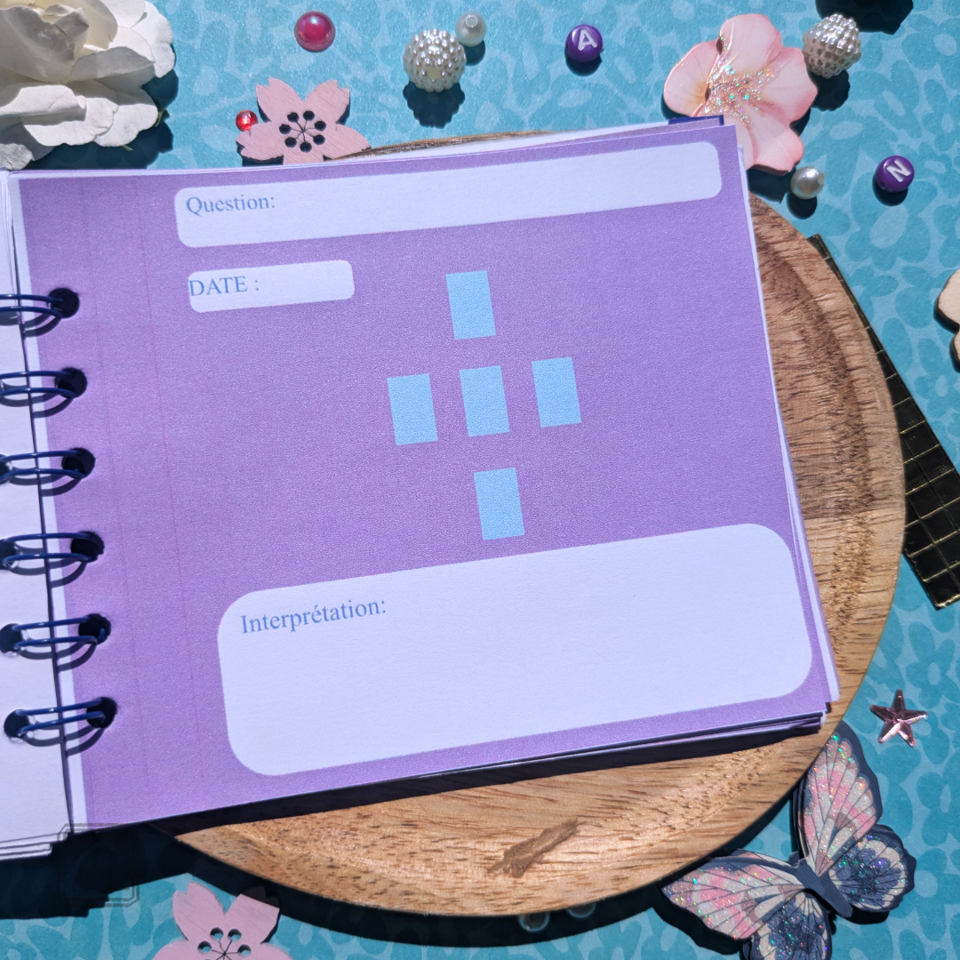 Carnet de Cartomancie the Moon