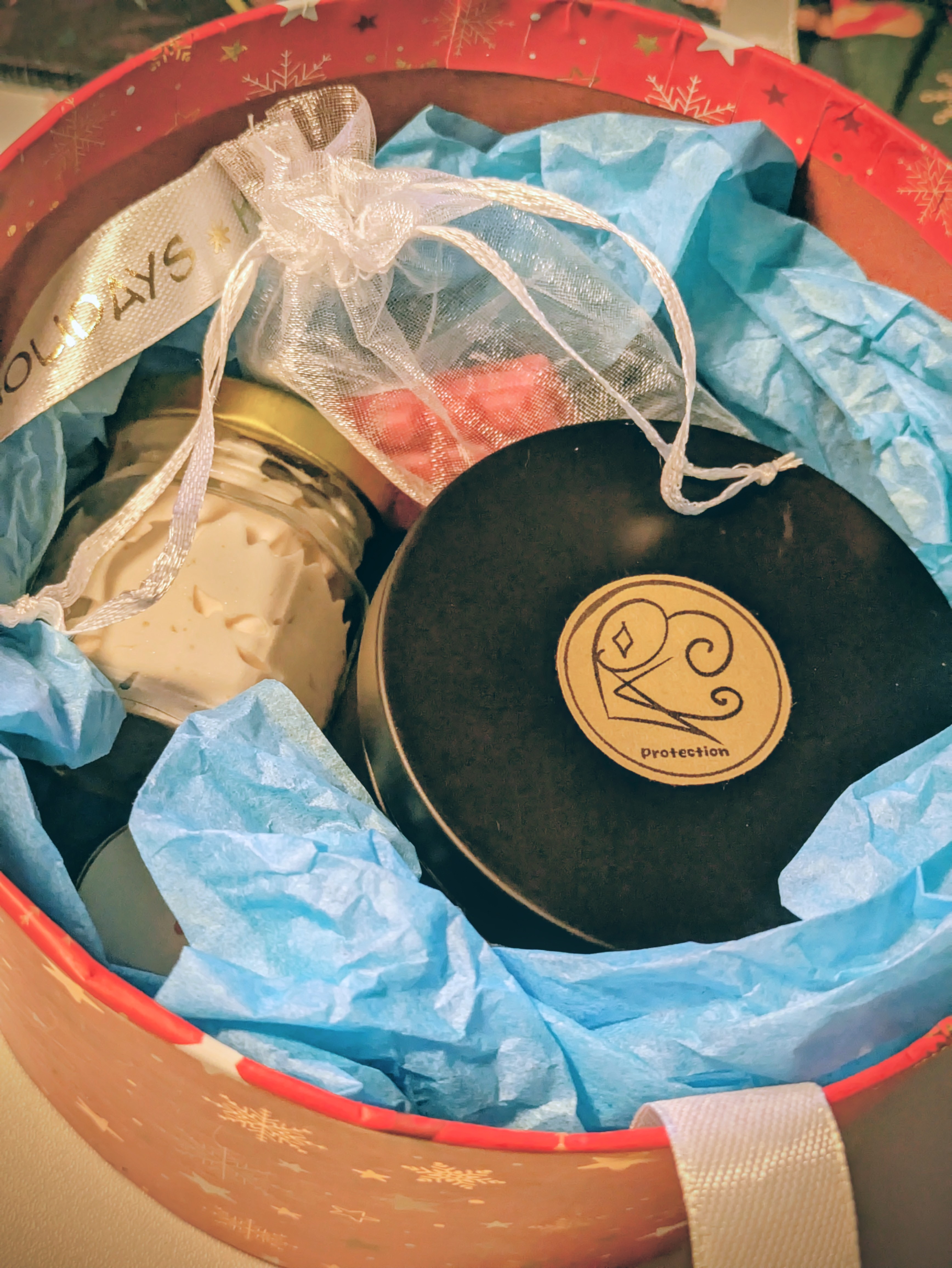 Coffret bougie intention+fondants 